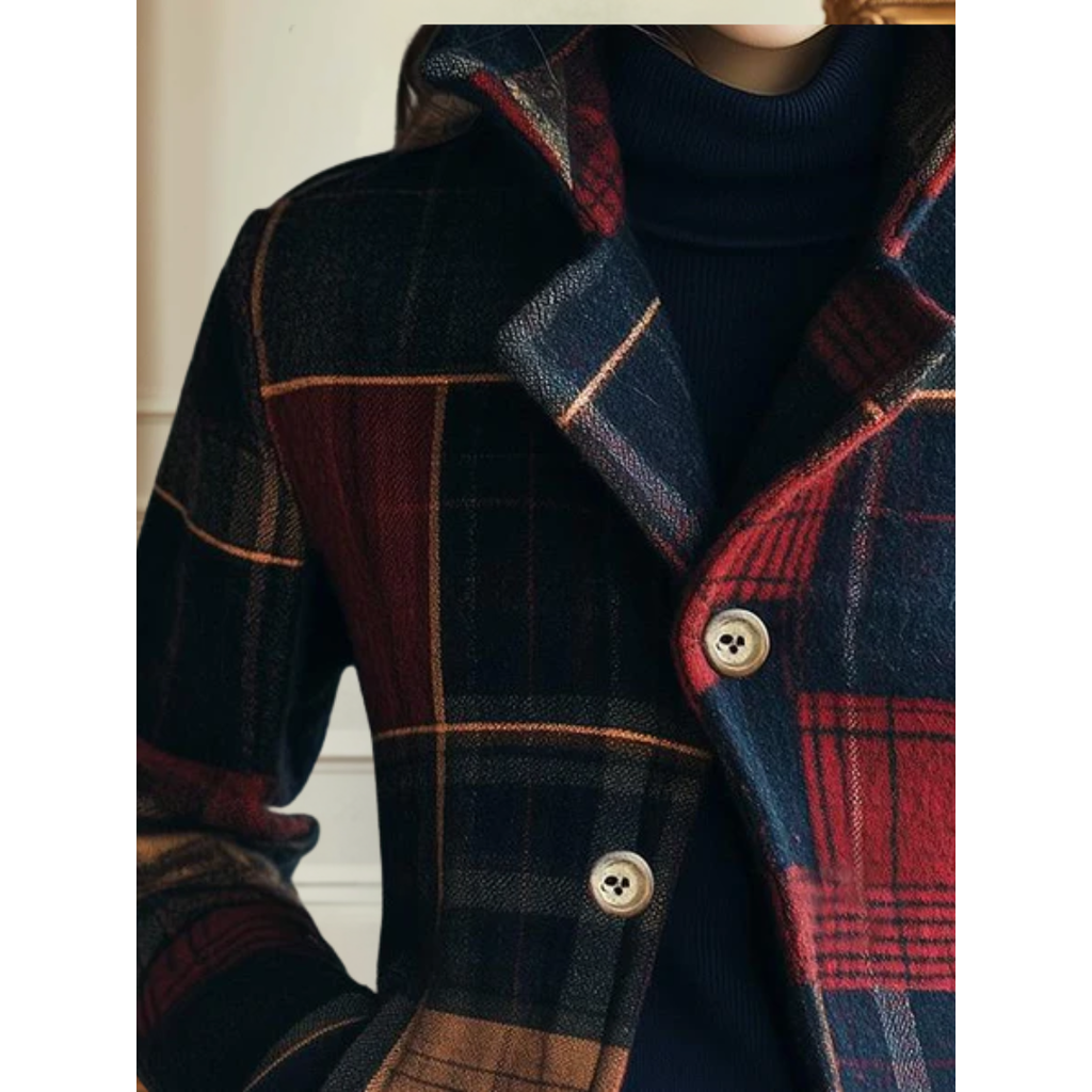 Women's Kylera Plaid Jacket | Warm & Stylish Outerwear
