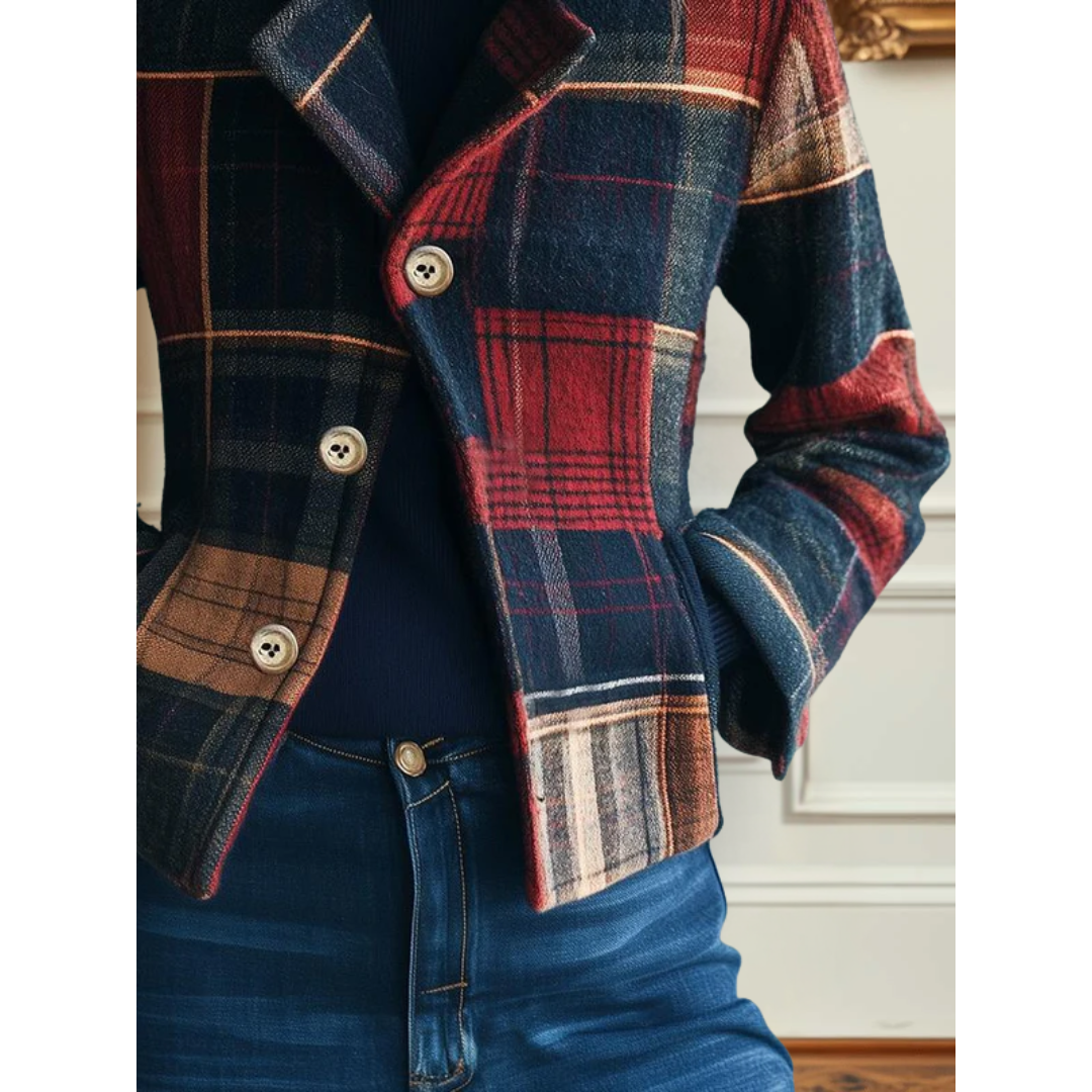Women's Kylera Plaid Jacket | Warm & Stylish Outerwear