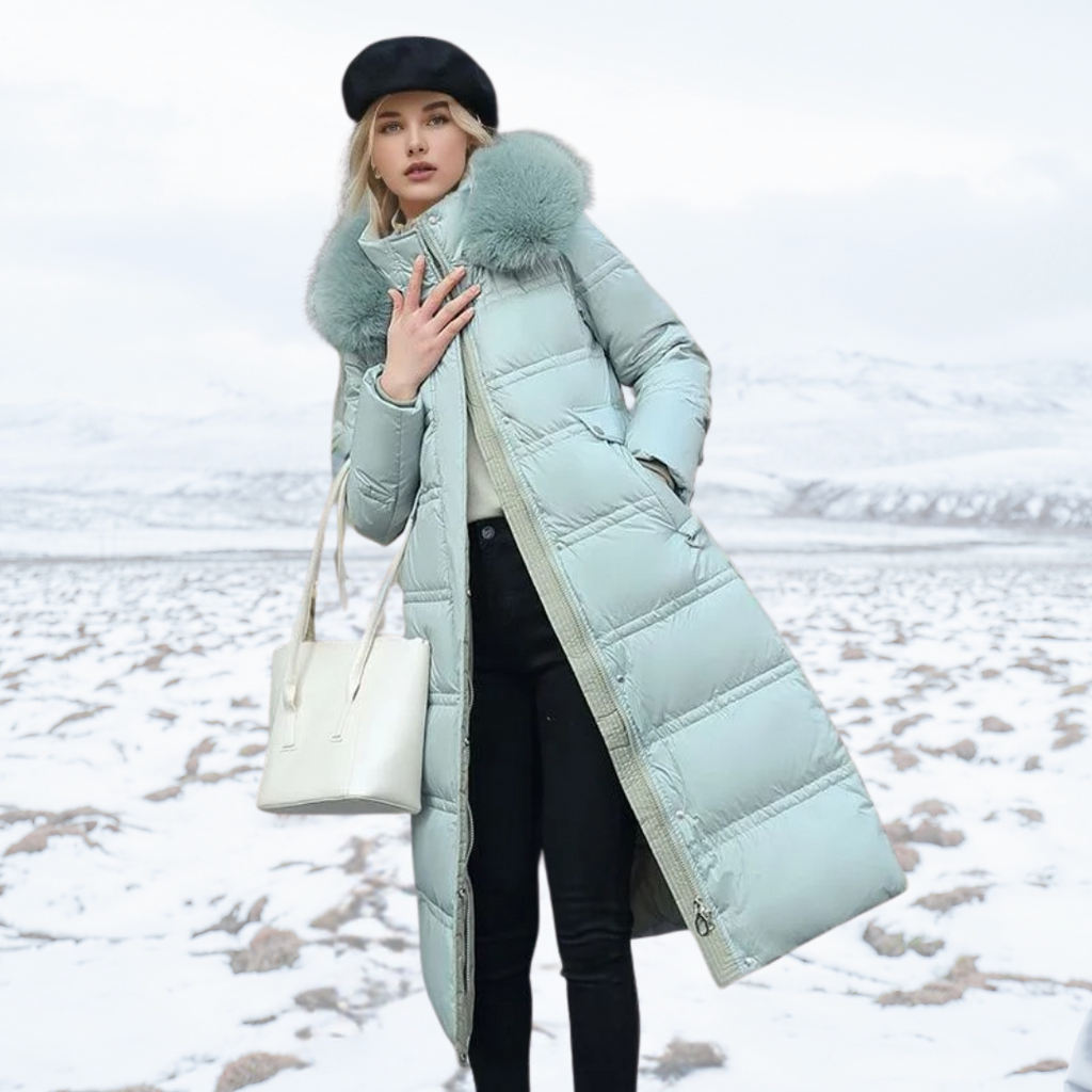 Women's Waterproof Winter Jacket | Warm Fleece Parka