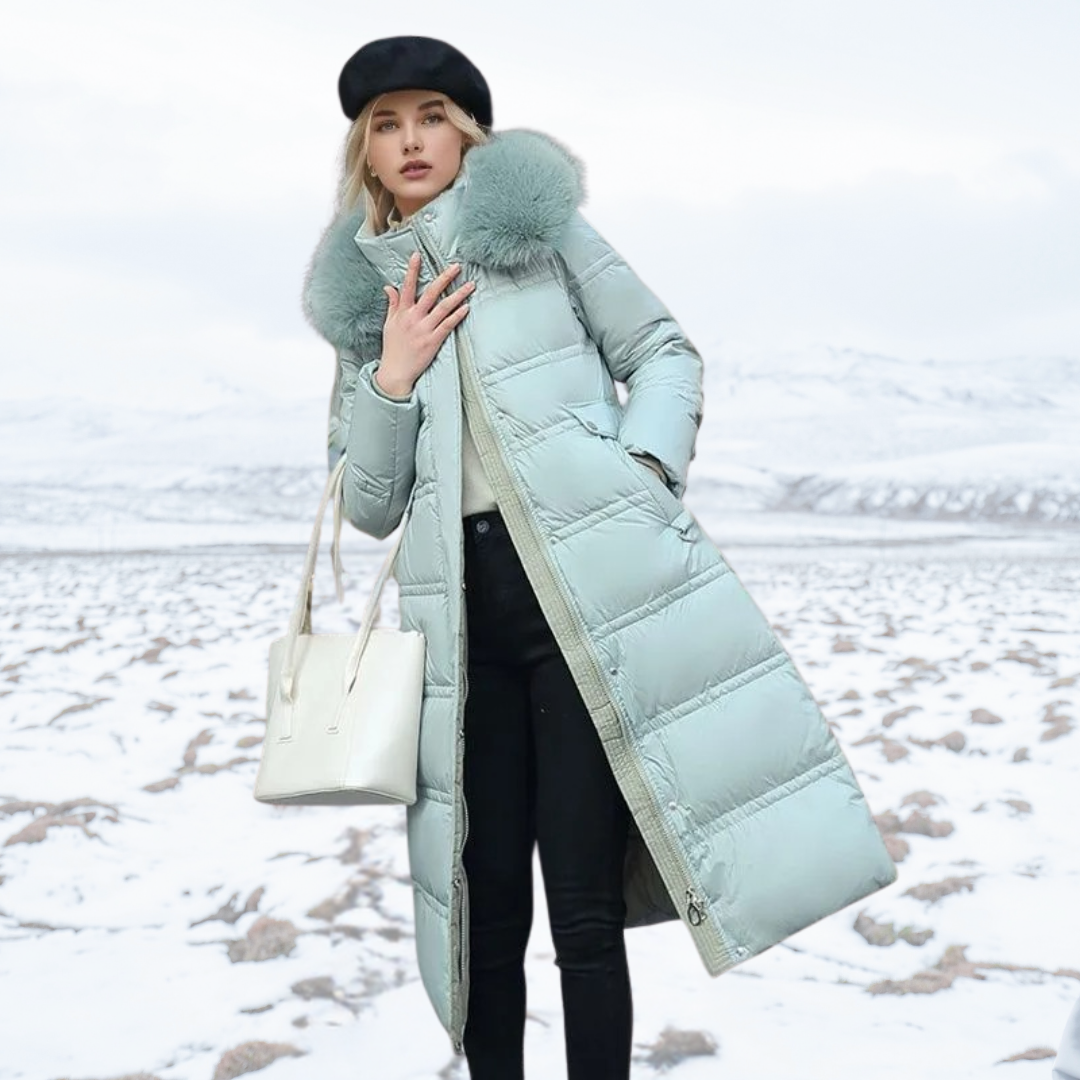 Women's Waterproof Winter Jacket | Warm Fleece Parka
