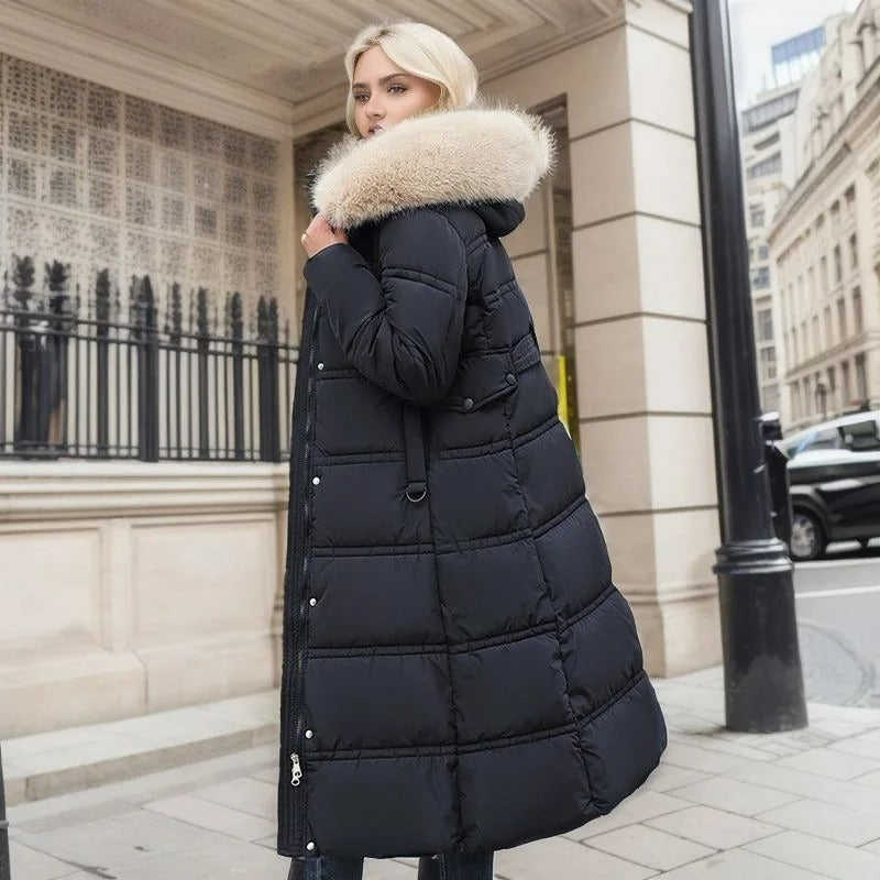 Women's Waterproof Winter Jacket | Warm Fleece Parka