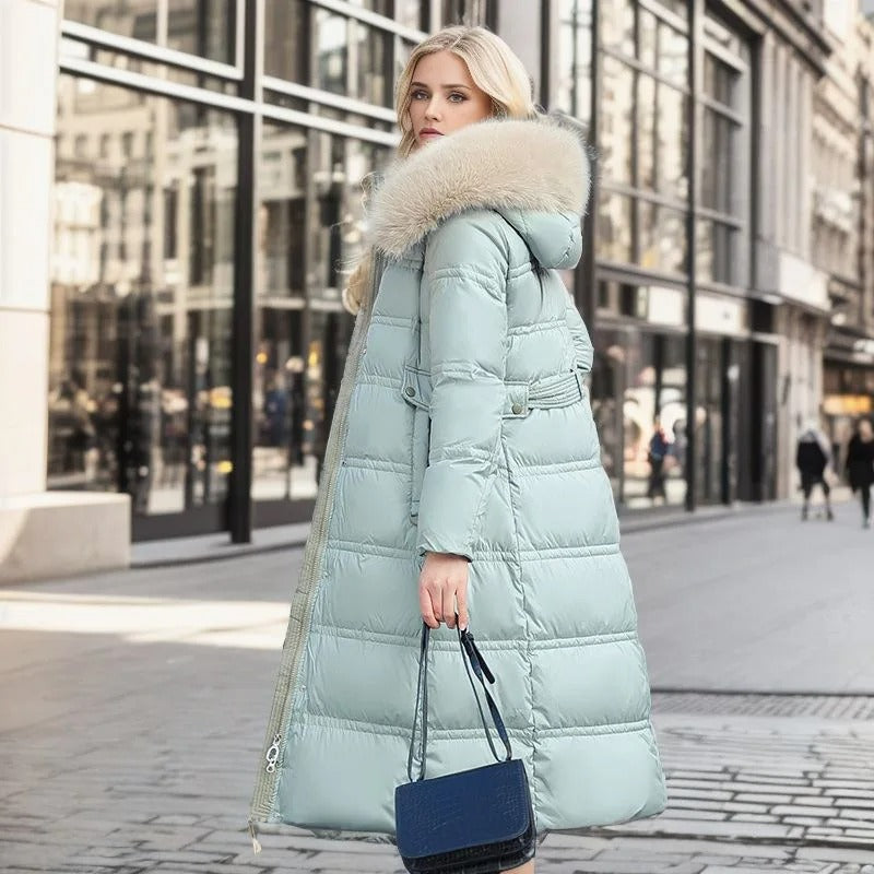 Women's Waterproof Winter Jacket | Warm Fleece Parka