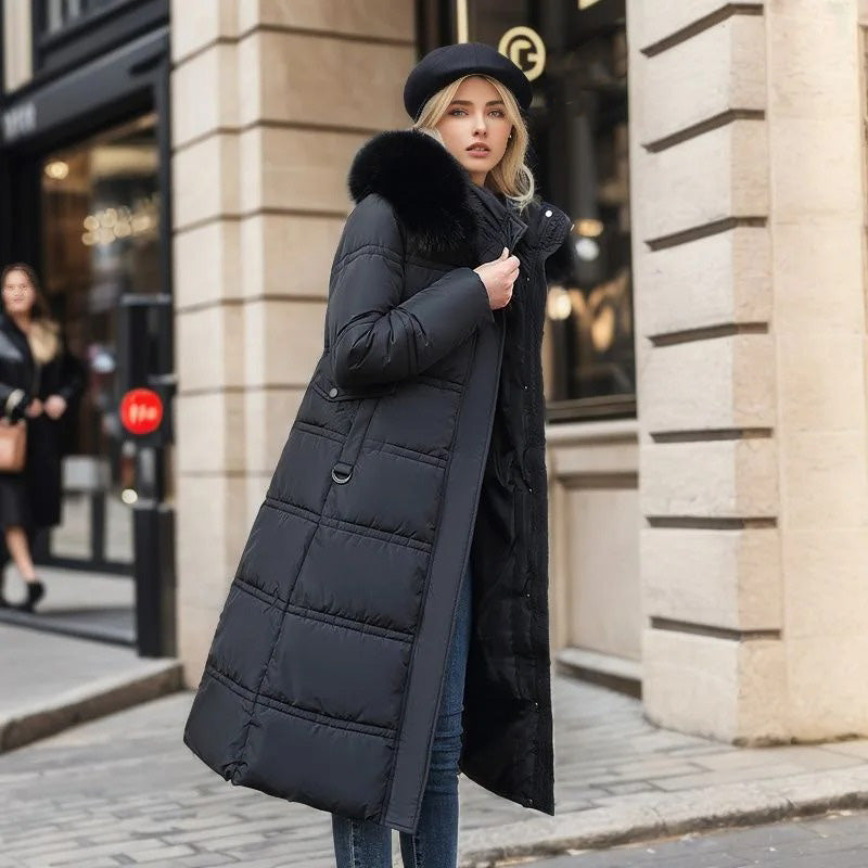 Women's Waterproof Winter Jacket | Warm Fleece Parka