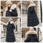 Women's Waterproof Winter Jacket | Warm Fleece Parka