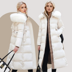 Women's Waterproof Winter Jacket | Warm Fleece Parka