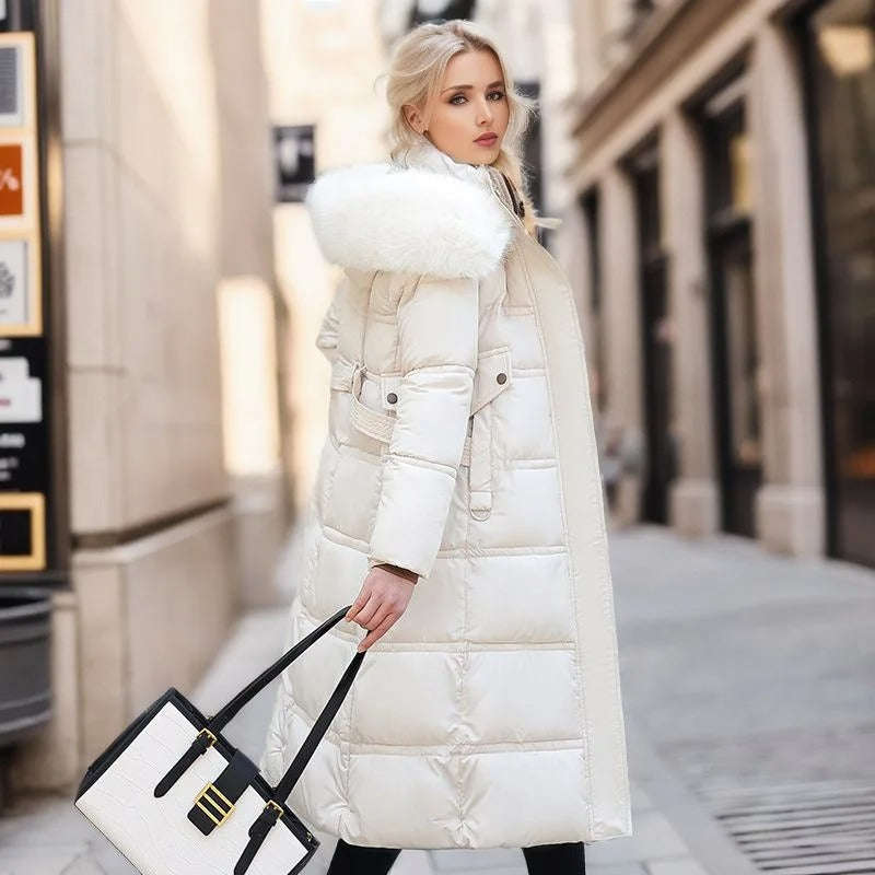 Women's Waterproof Winter Jacket | Warm Fleece Parka