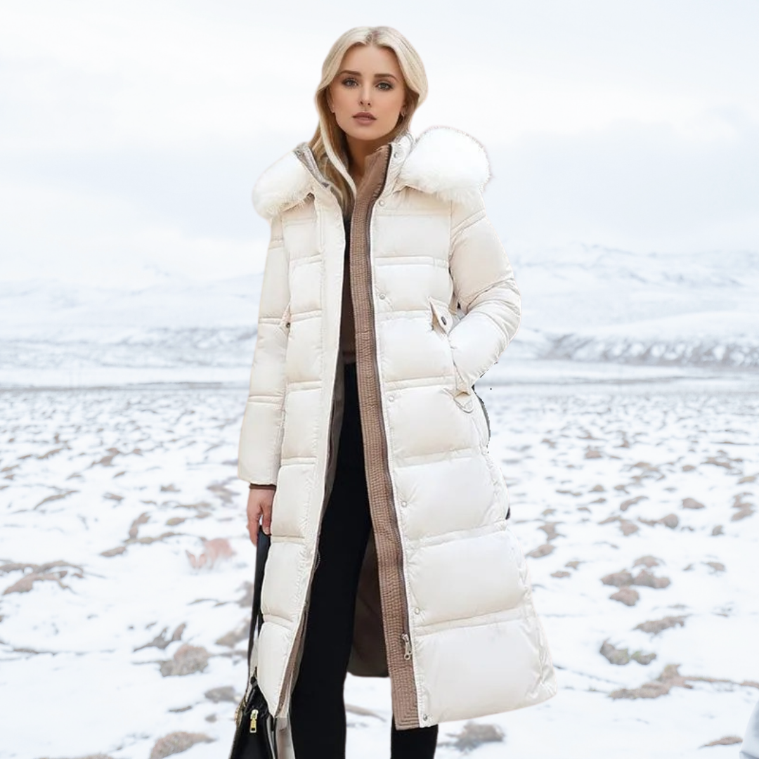 Women's Waterproof Winter Jacket | Warm Fleece Parka