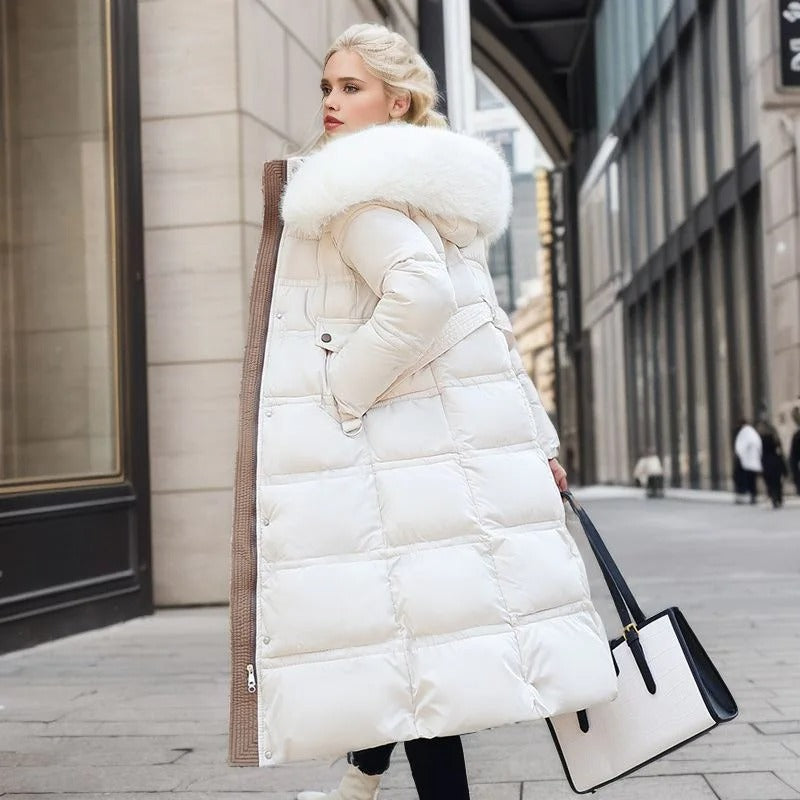 Women's Waterproof Winter Jacket | Warm Fleece Parka