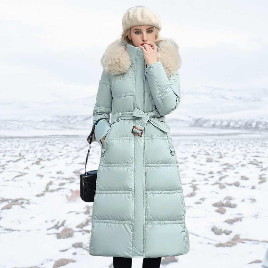 Women's Waterproof Winter Jacket | Warm Fleece Parka