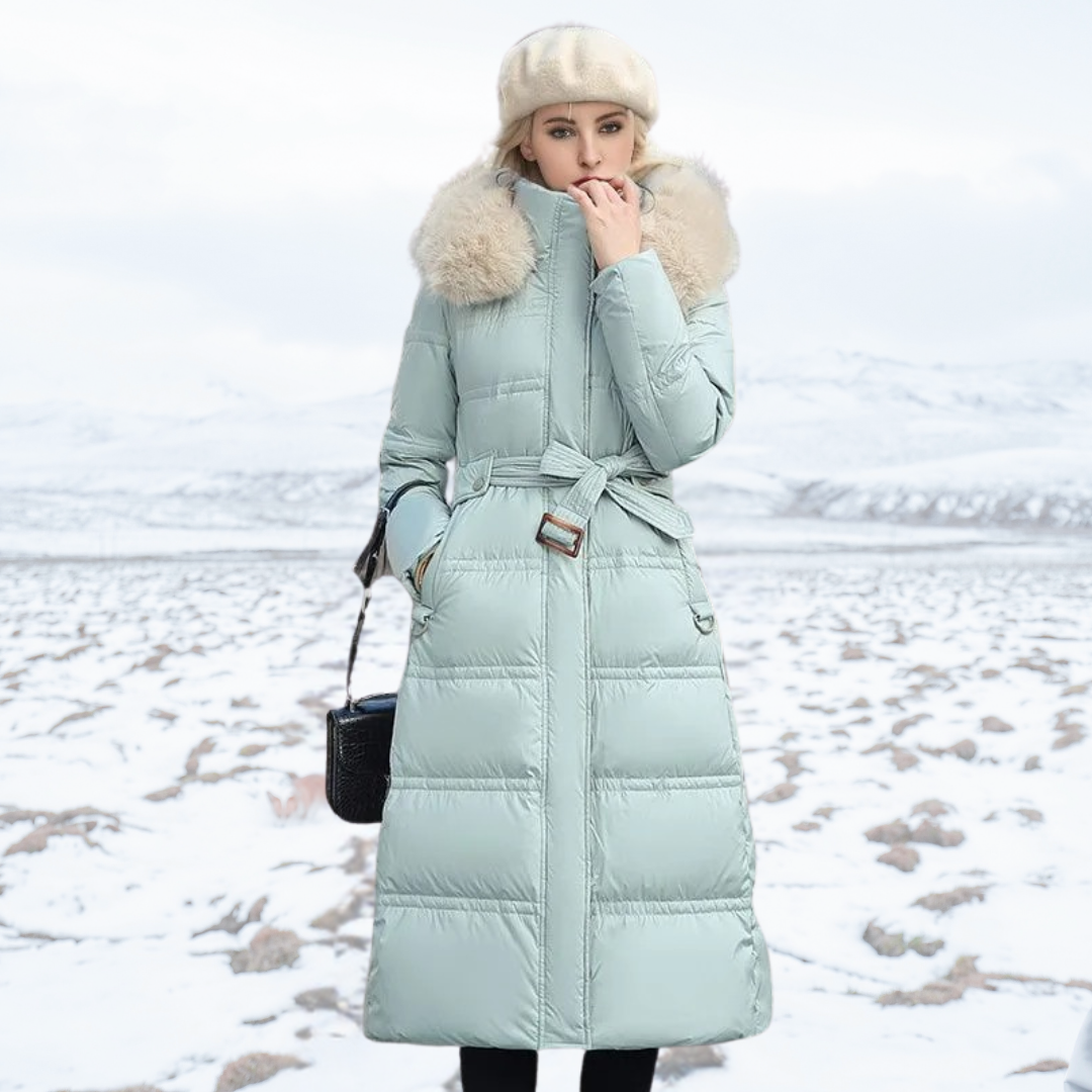 Women's Waterproof Winter Jacket | Warm Fleece Parka
