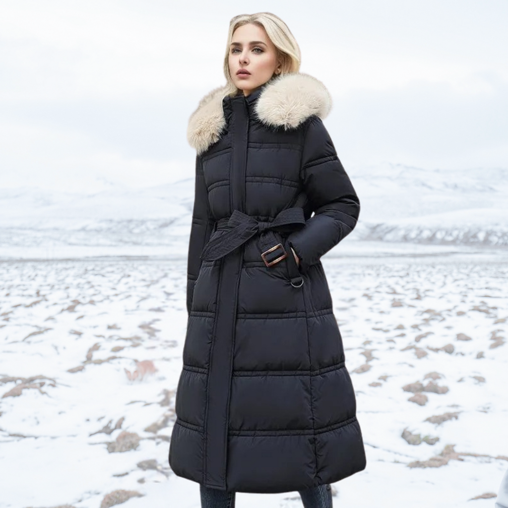 Women's Waterproof Winter Jacket | Warm Fleece Parka