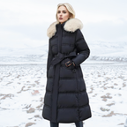 Women's Waterproof Winter Jacket | Warm Fleece Parka