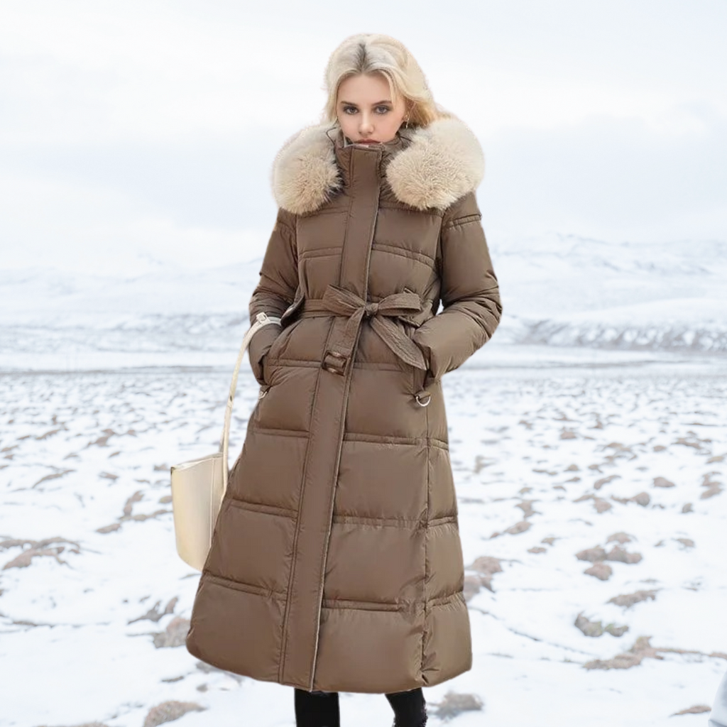Women's Waterproof Winter Jacket | Warm Fleece Parka