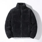 Men's Corduroy Fleece Jacket | Warm Winter Coat