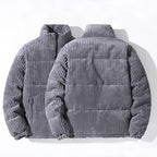 Men's Corduroy Fleece Jacket | Warm Winter Coat