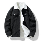 Men's Corduroy Henley Jacket | Warm Casual Coat