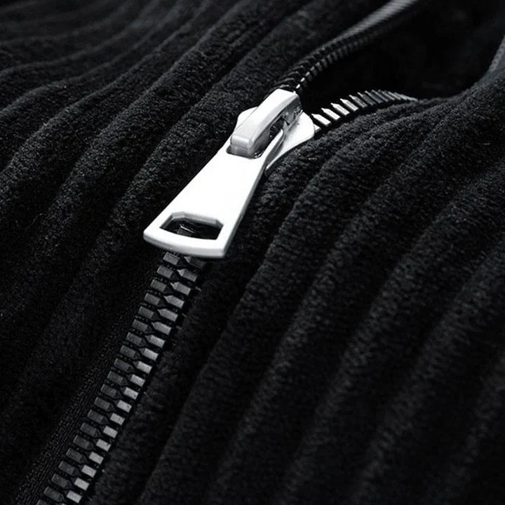 Men's Corduroy Silk Down Jacket | Warm Casual Coat
