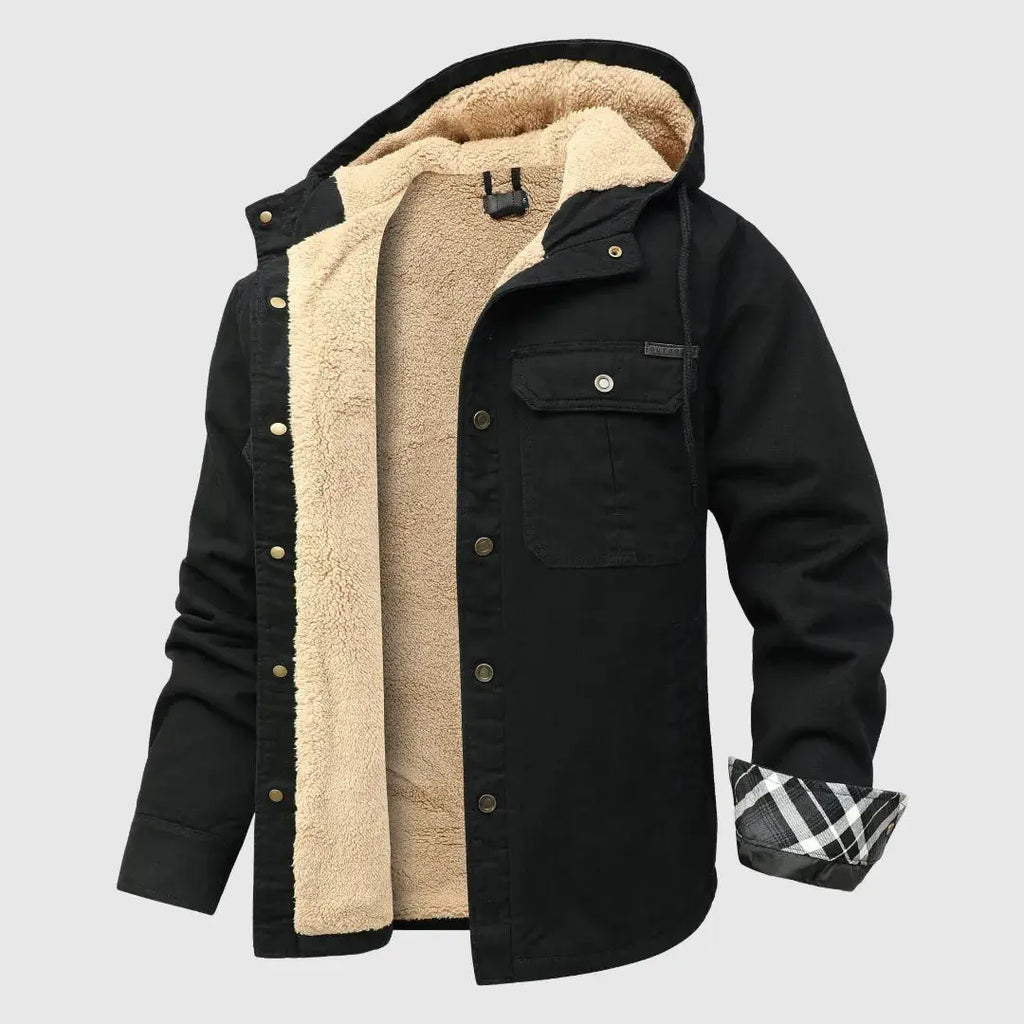 Men's Cozy Sherpa Fleece Jacket | Warm Coat