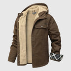 Men's Cozy Sherpa Fleece Jacket | Warm Coat