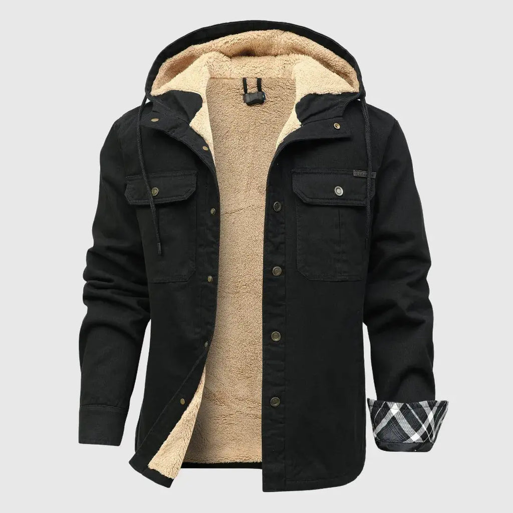 Men's Cozy Sherpa Fleece Jacket | Warm Coat