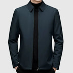 Men's Down Jacket with Turn-Down Collar | Warm Coat