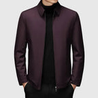 Men's Down Jacket with Turn-Down Collar | Warm Coat