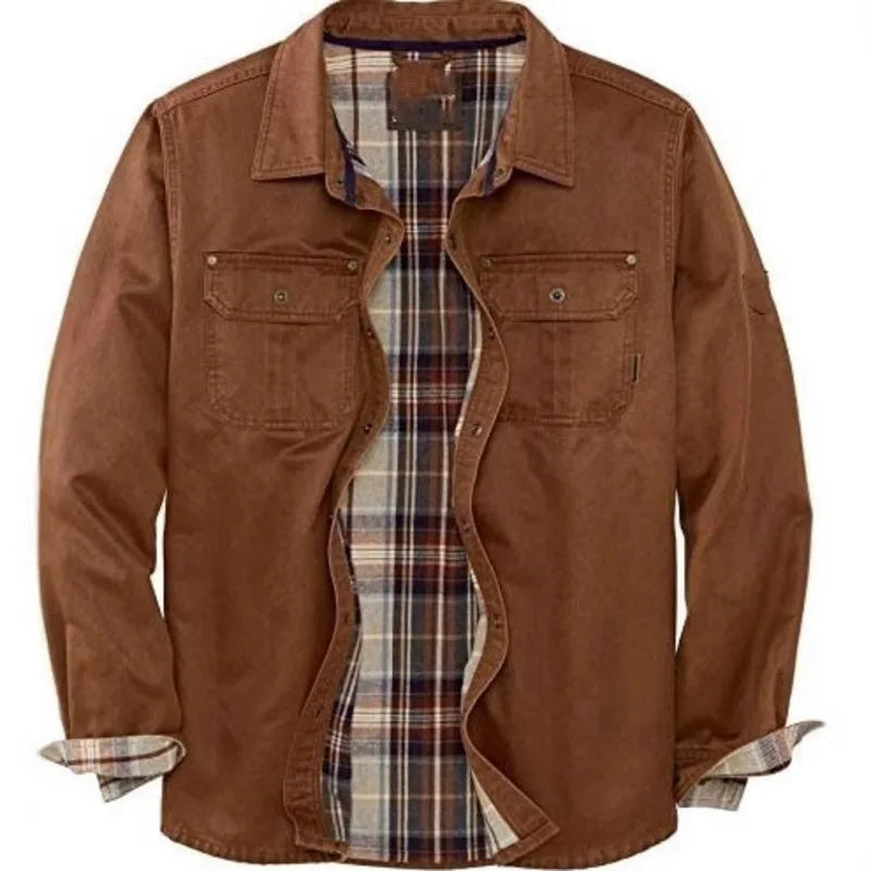Men's Independent Motorcycle Workwear Jacket | Utility Coat