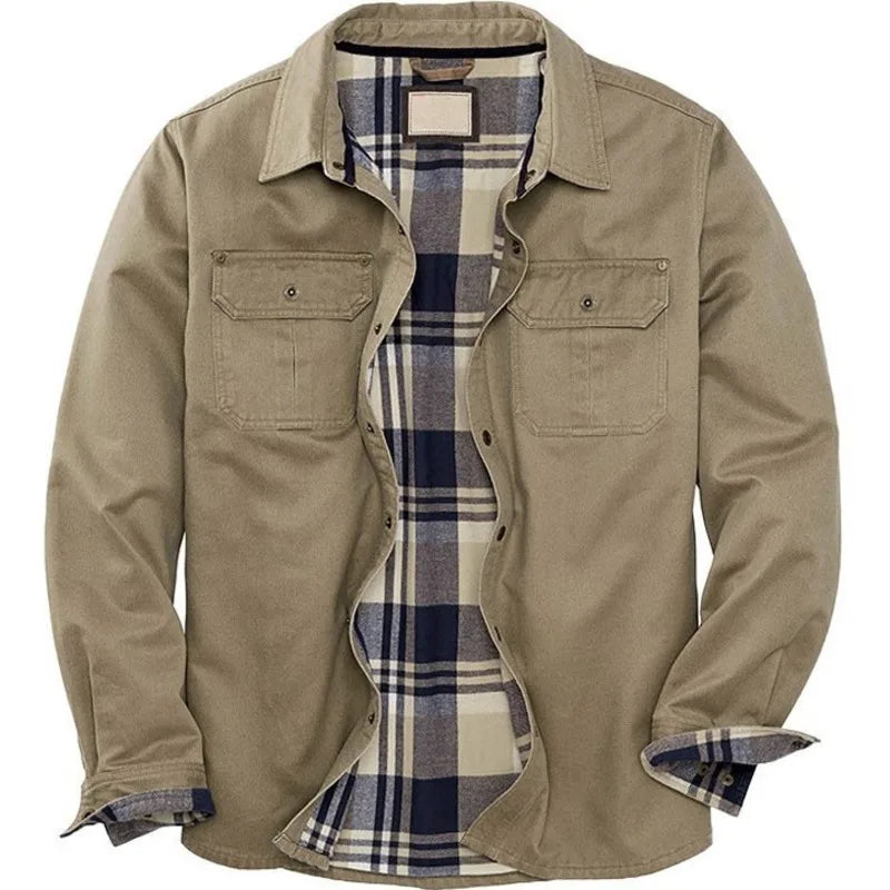 Men's Independent Motorcycle Workwear Jacket | Utility Coat