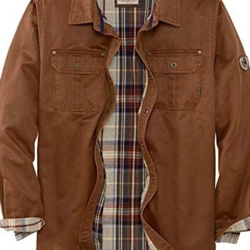 Men's Independent Motorcycle Workwear Jacket | Utility Coat