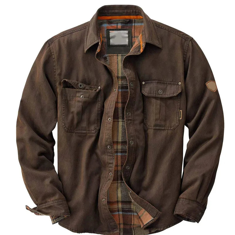 Men's Independent Motorcycle Workwear Jacket | Utility Coat