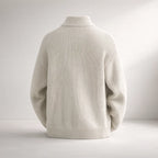 Men's Knit Jacket – Valmoro Lattini Style Cardigan Coat