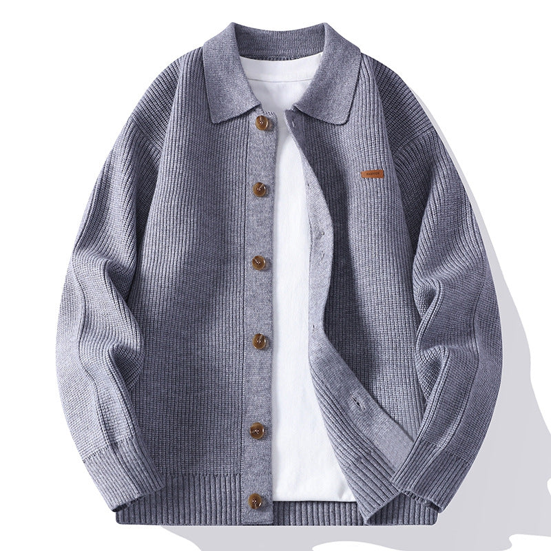 Men's Merino Wool Knit Fleece Jacket | Warm Outerwea