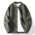 Men's Merino Wool Knit Fleece Jacket | Warm Outerwea