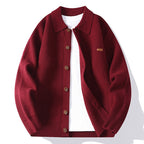 Men's Merino Wool Knit Fleece Jacket | Warm Outerwea