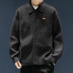 Men's Merino Wool Knit Fleece Jacket | Warm Outerwea