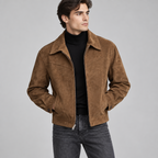 Men's Streetwear Urban Jacket – Plush Outerwear Coat