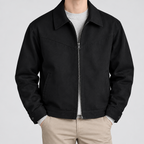 Men's Streetwear Urban Jacket – Plush Outerwear Coat