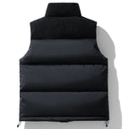 Men's Casual Stylish Warm Quilted Puffer Winter Layering Vest