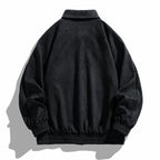 Black sweatshirt on a white background
