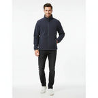Men's Fleece Winter Jacket - Double Pocket Hiking & Ski Outerwear