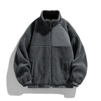Men's Thick Fleece Zipper Jacket | Warm Winter Coat