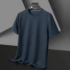 Men’s Waffle Knit Casual T-Shirt
