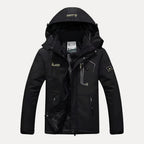 Men's Windproof Winter Hooded Jacket – Thermal Parka Coat