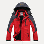 Men's Windproof Winter Hooded Jacket – Thermal Parka Coat