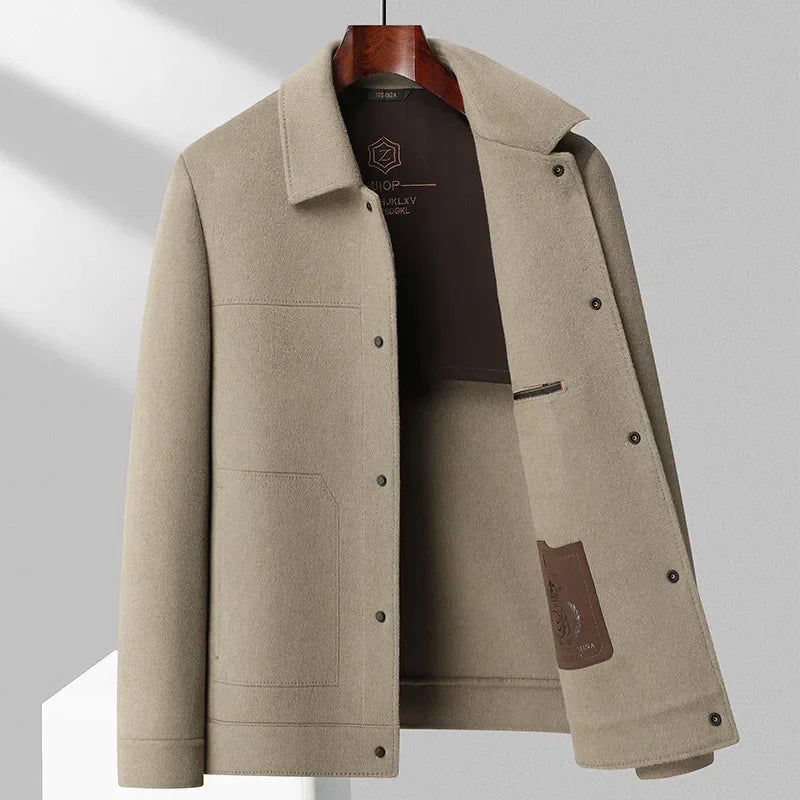 Men's Wool Jacket - Stylish and Warm Outerwear