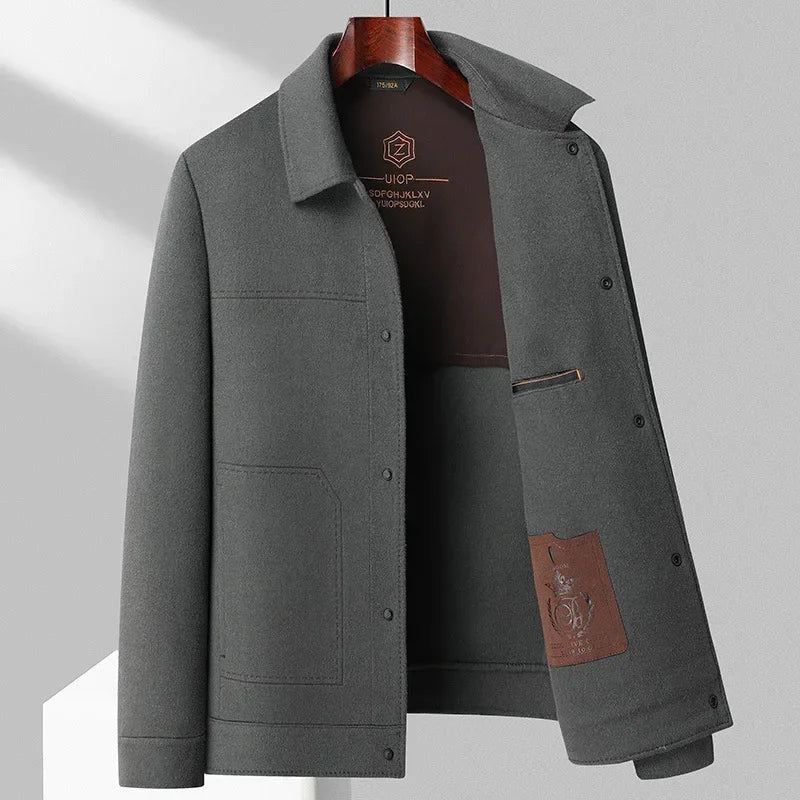 Men's Wool Jacket - Stylish and Warm Outerwear