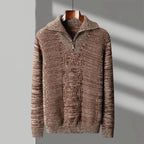 Men's Merino Wool Half-Zip Sweater | Warm & Stylish