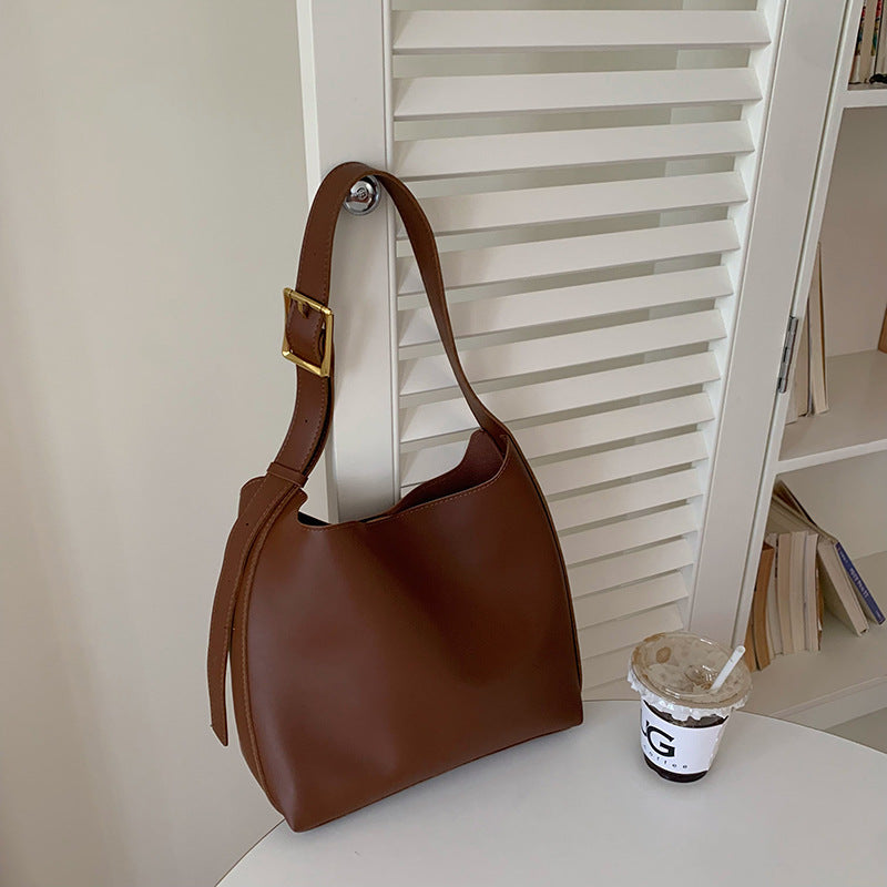 Minimalist PU Leather Bag For Women Everyday Essentials