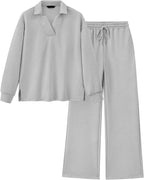 Green textured pajama set on a white background