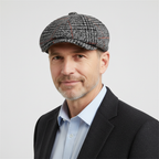 Men’s Wool Cap – Classic Flat Cap